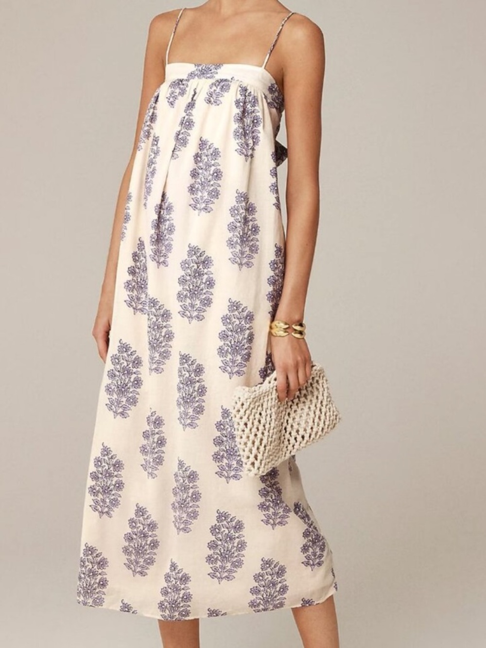 J. Crew Paisley Dress